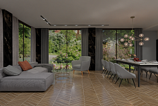 Дизайн-проект зоны отдыха от дизайнера Владимировой Ольги